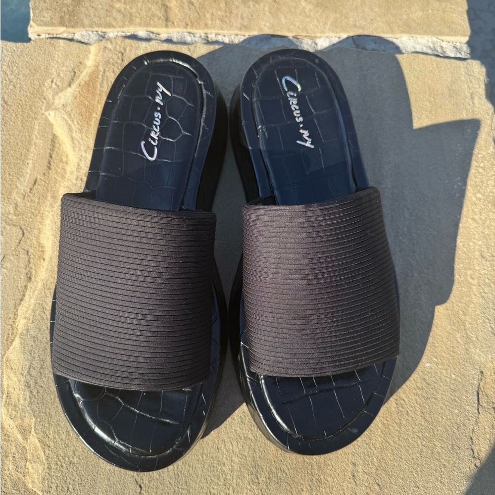 Circus NY by Sam Edelman Latasha Platform Slide Sandals – Size 8.5 – Rare Style - Picture 7 of 12